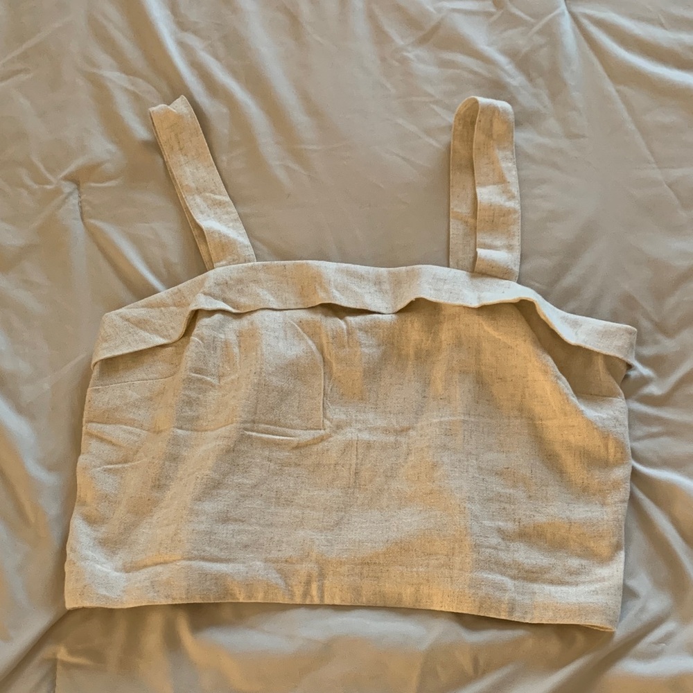 American Eagle Outfitters Cream Camisole